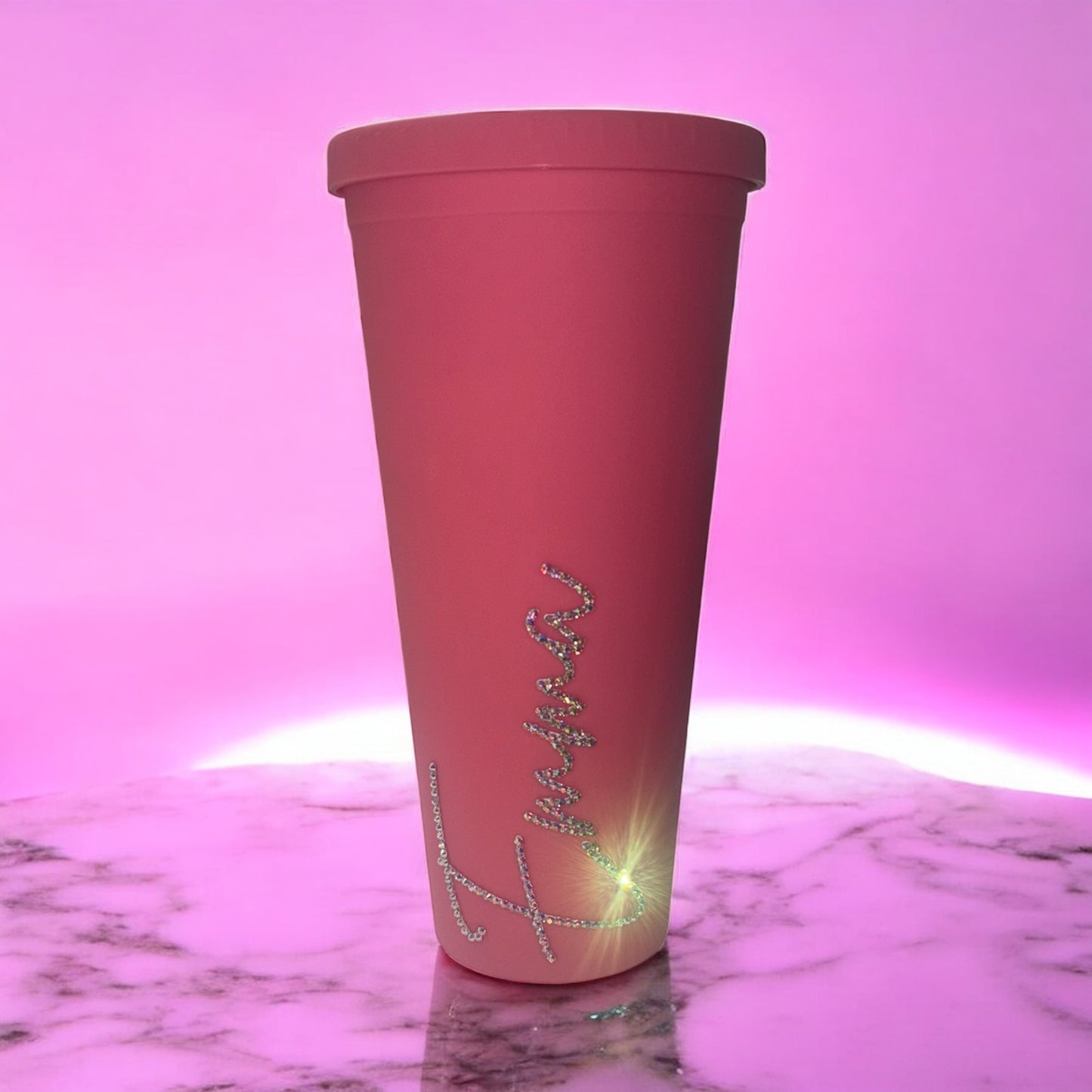 Personalised Diamante Cold Cups