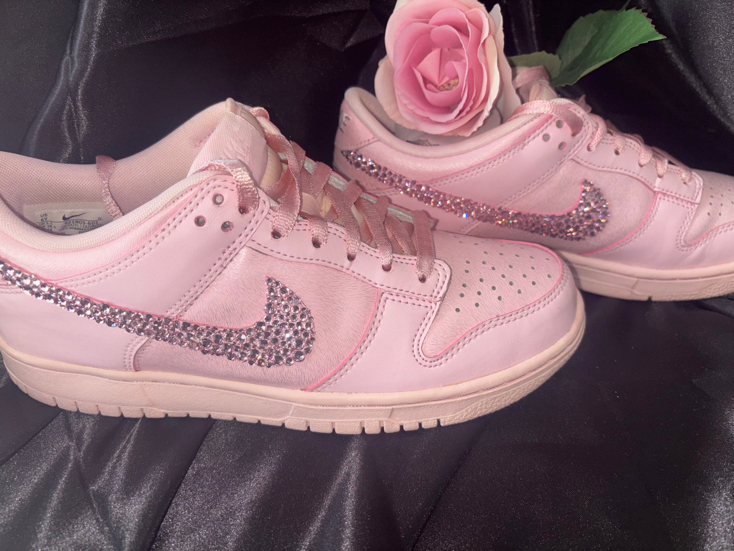 Kids Diamante Air Force 1 Older Kids Junior