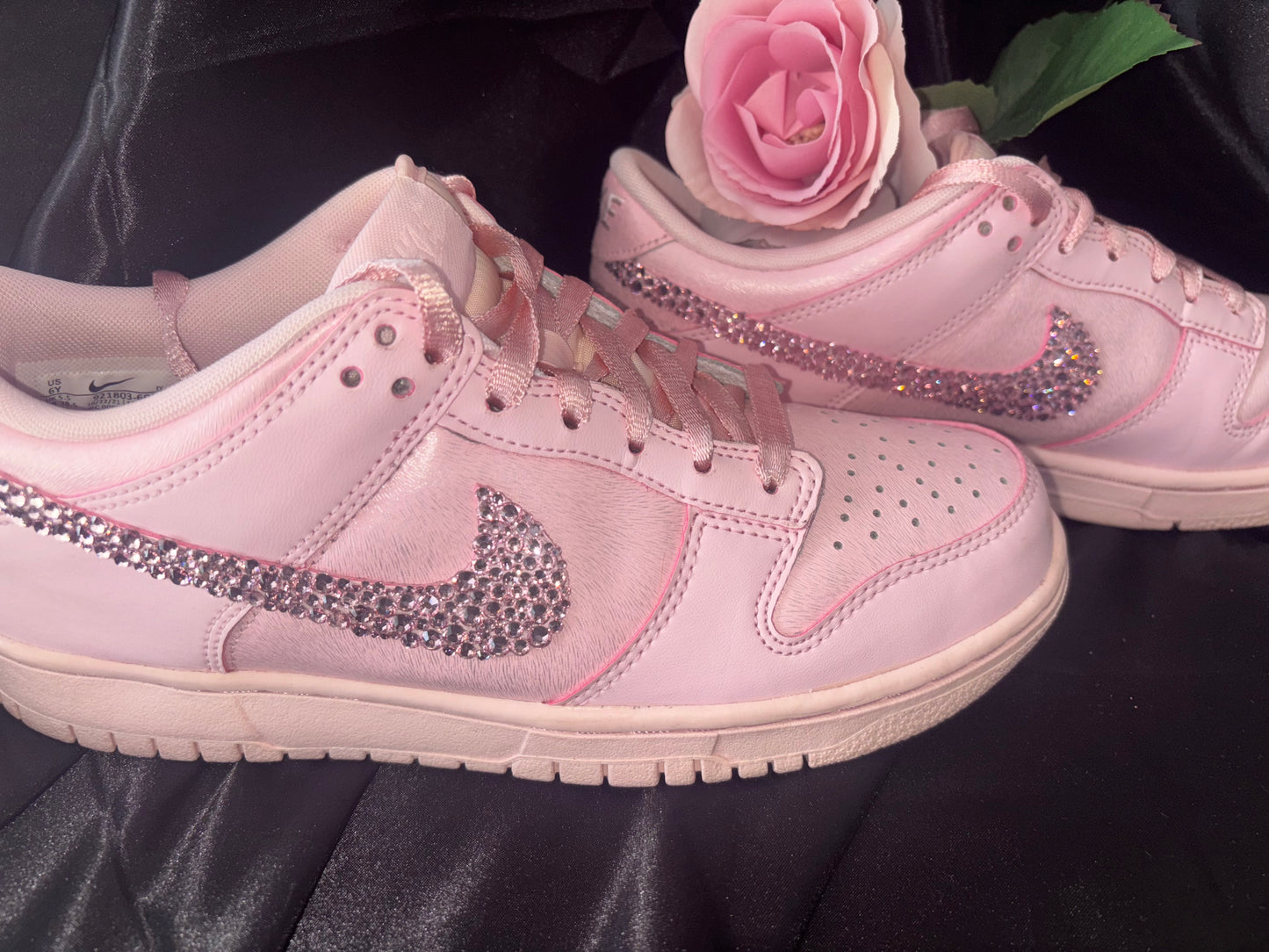 Kids Diamante Air Force 1 Older Kids Junior