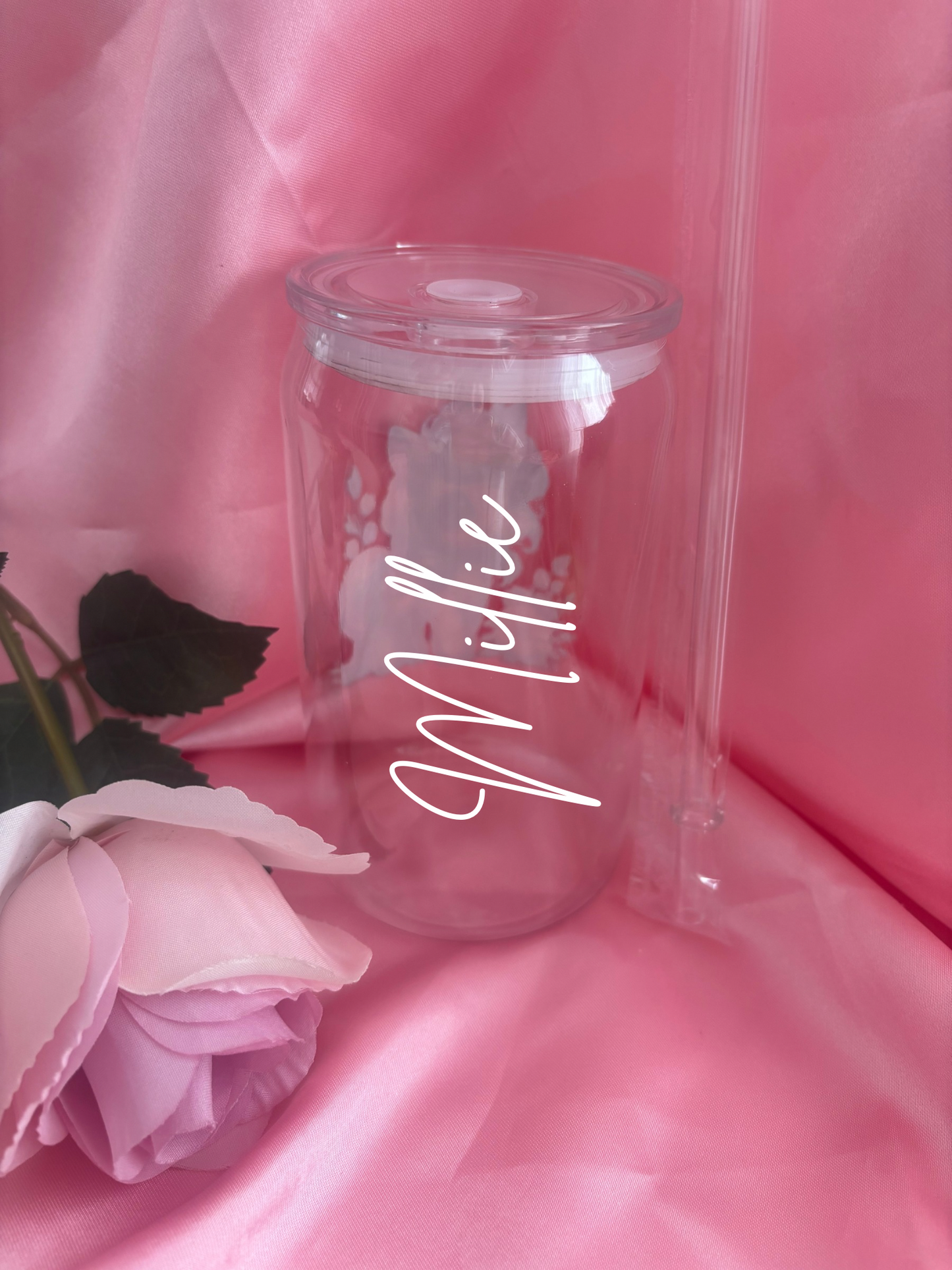 Personalised 16oz plastic Libby Can Unicorn