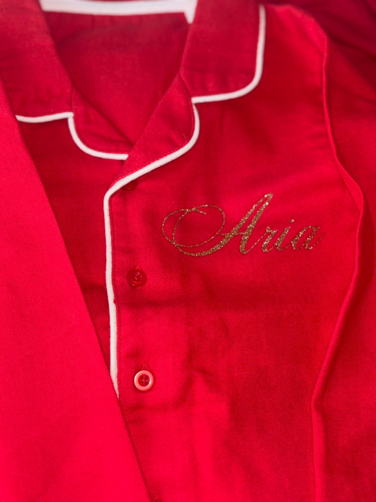 Red Family Matching Pyjamas Children