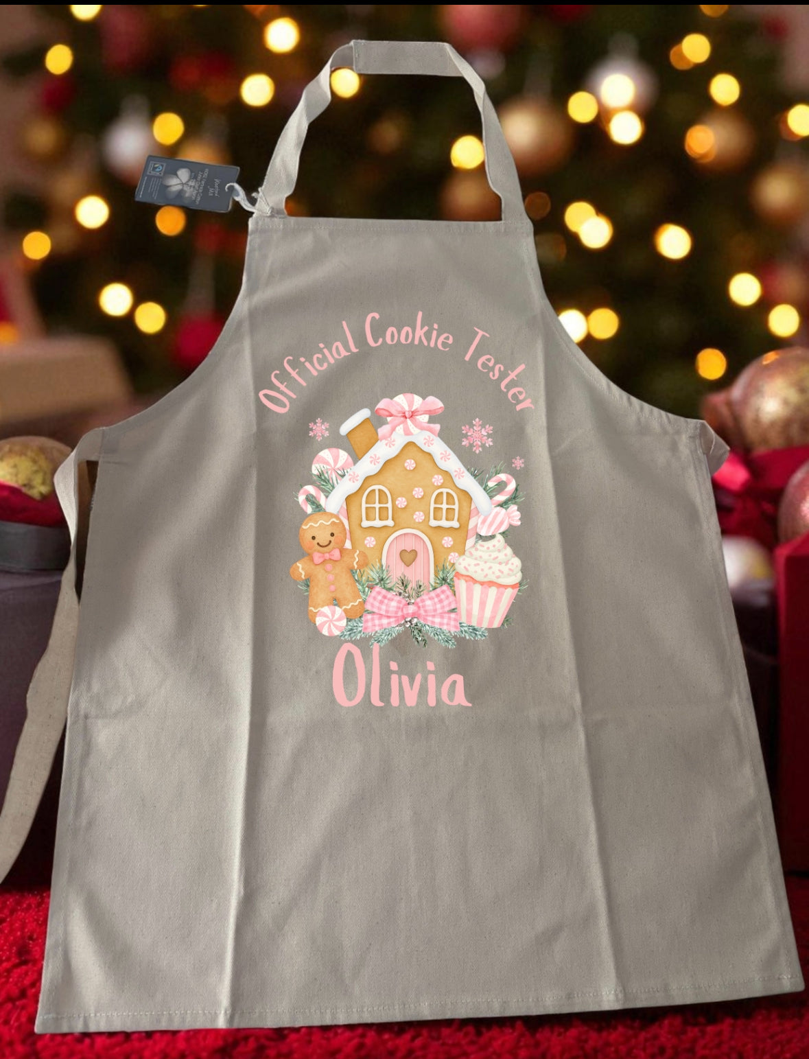 Children’s Personalised Christmas Apron