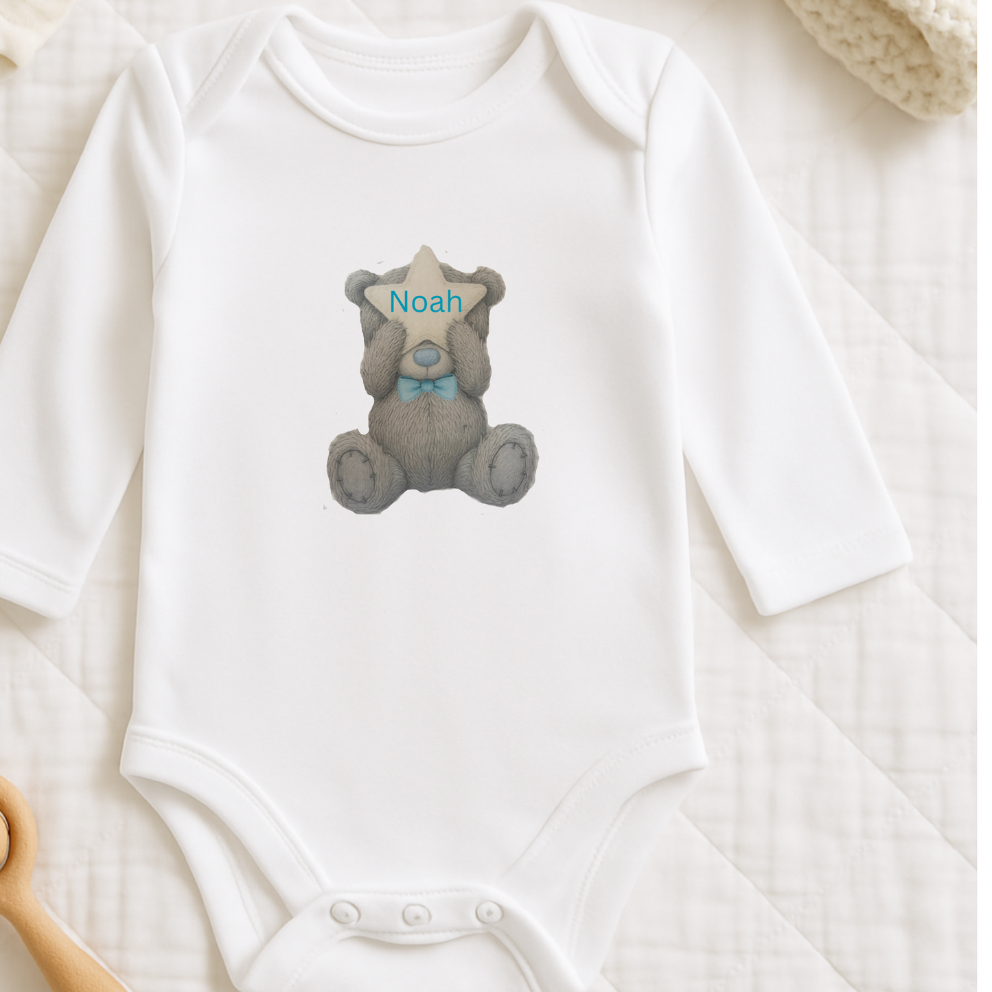 Personalised Babies Vests Birth Announcement Birthday