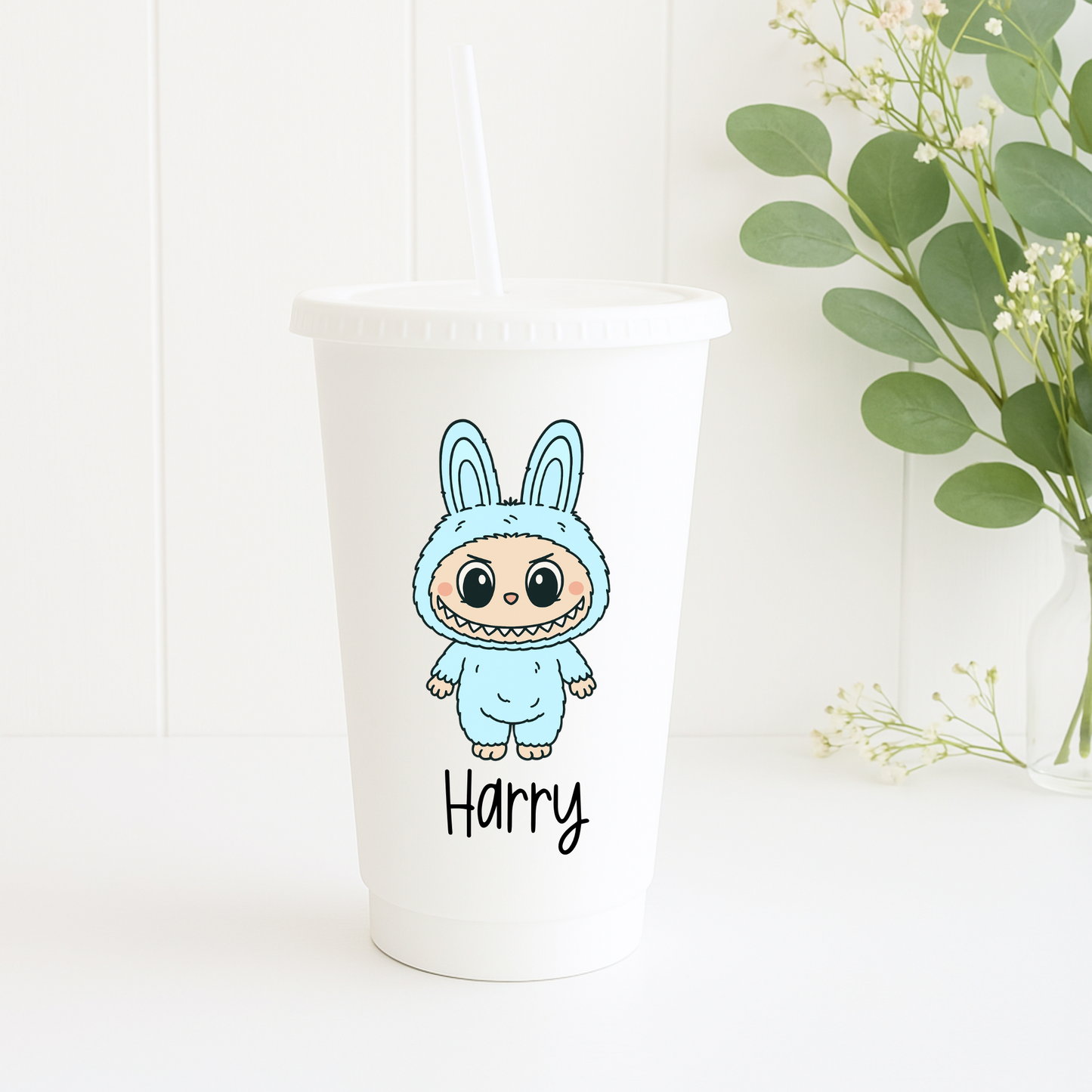 16oz Personalised Monster Cold Cups