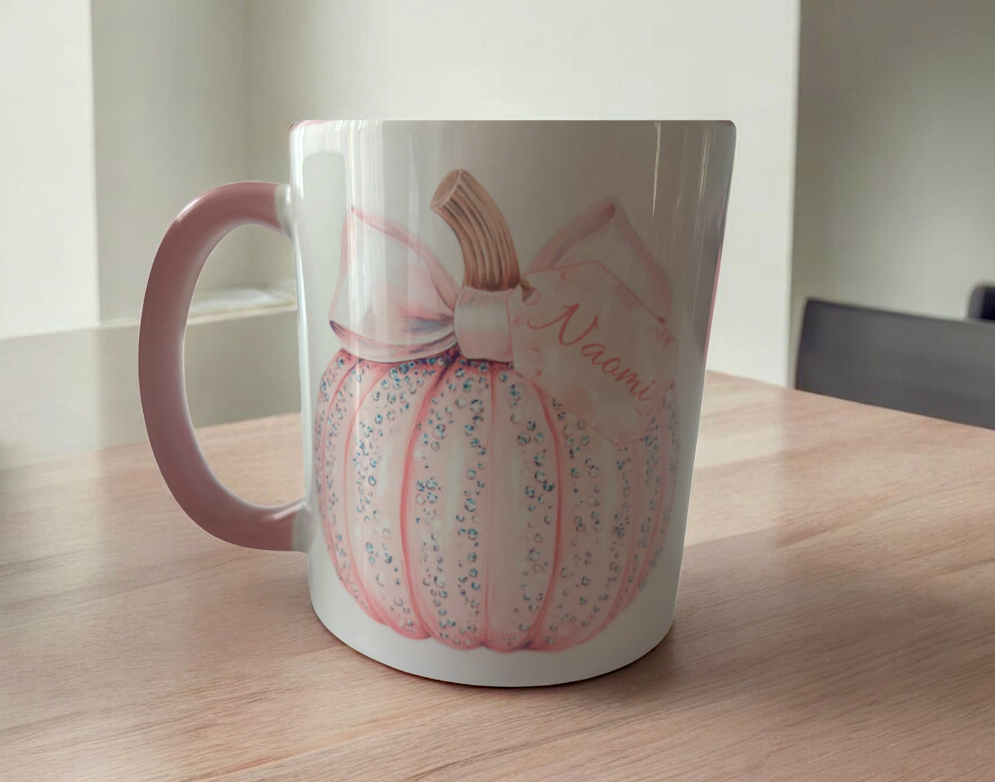 Personalised Pumpkin Mugs