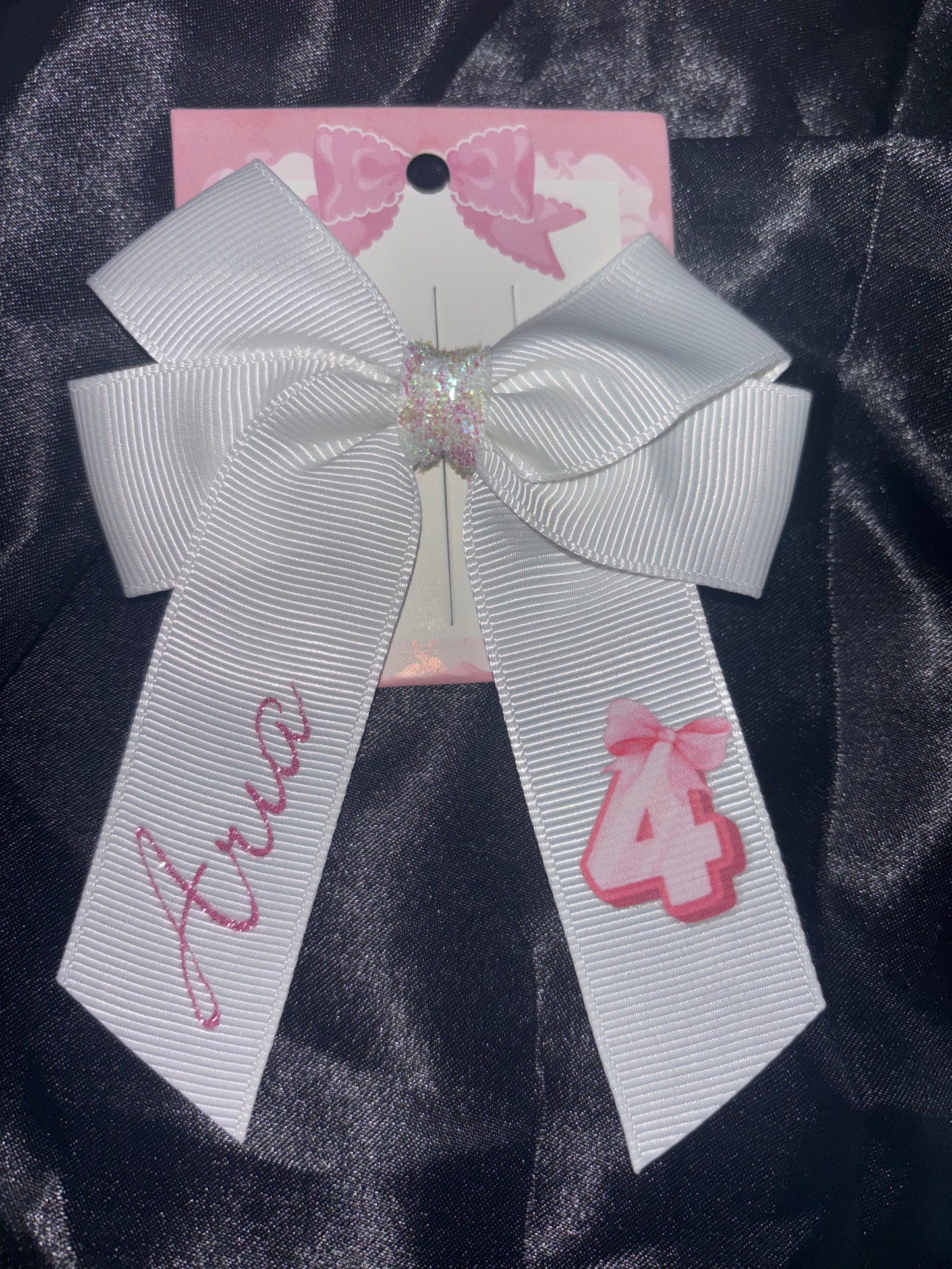 Birthday Hair Bow