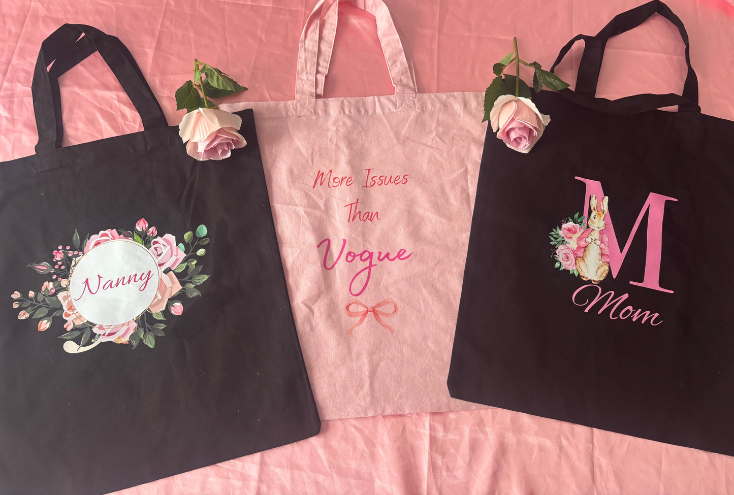 Canvas Shopper Bags