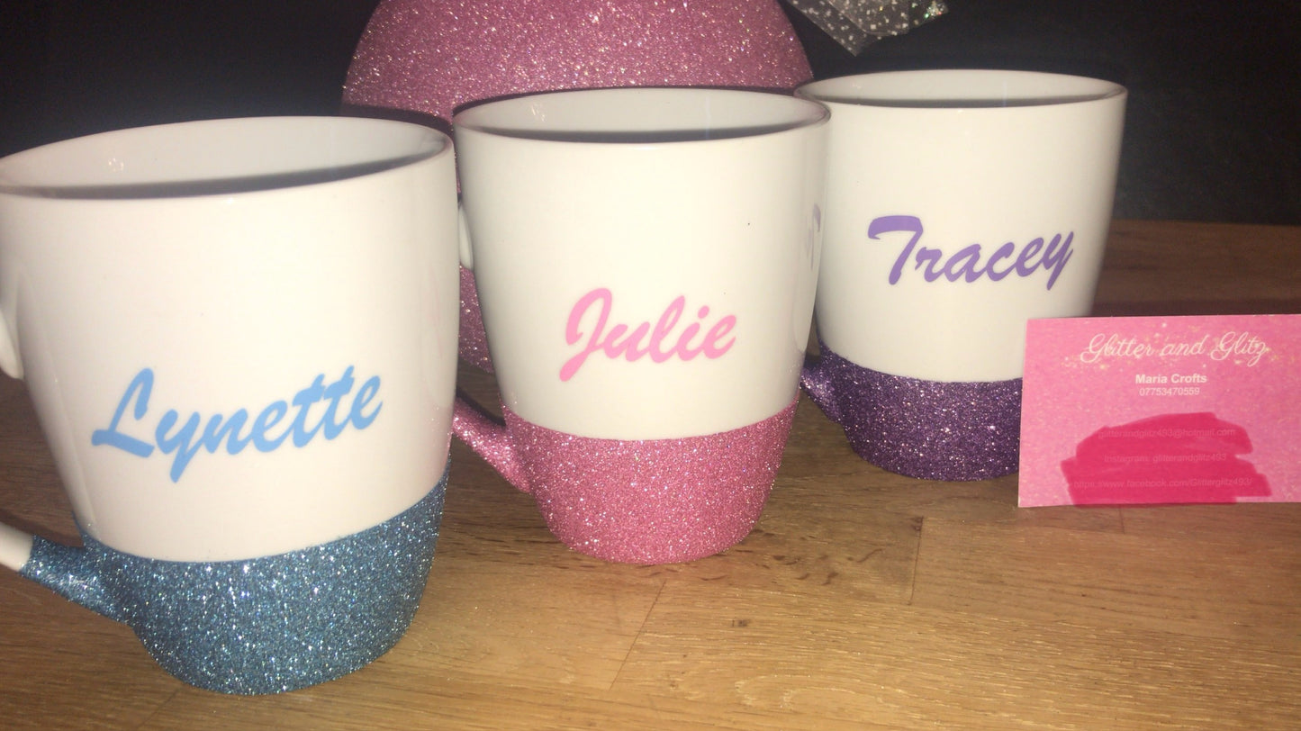 Glitter Mugs