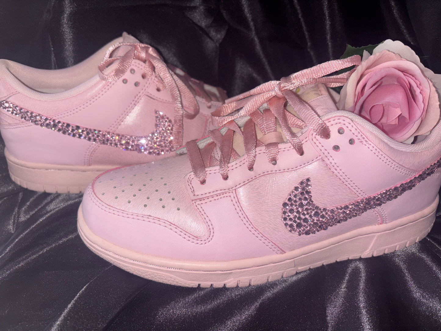 Kids Diamante Air Force 1 Older Kids Junior