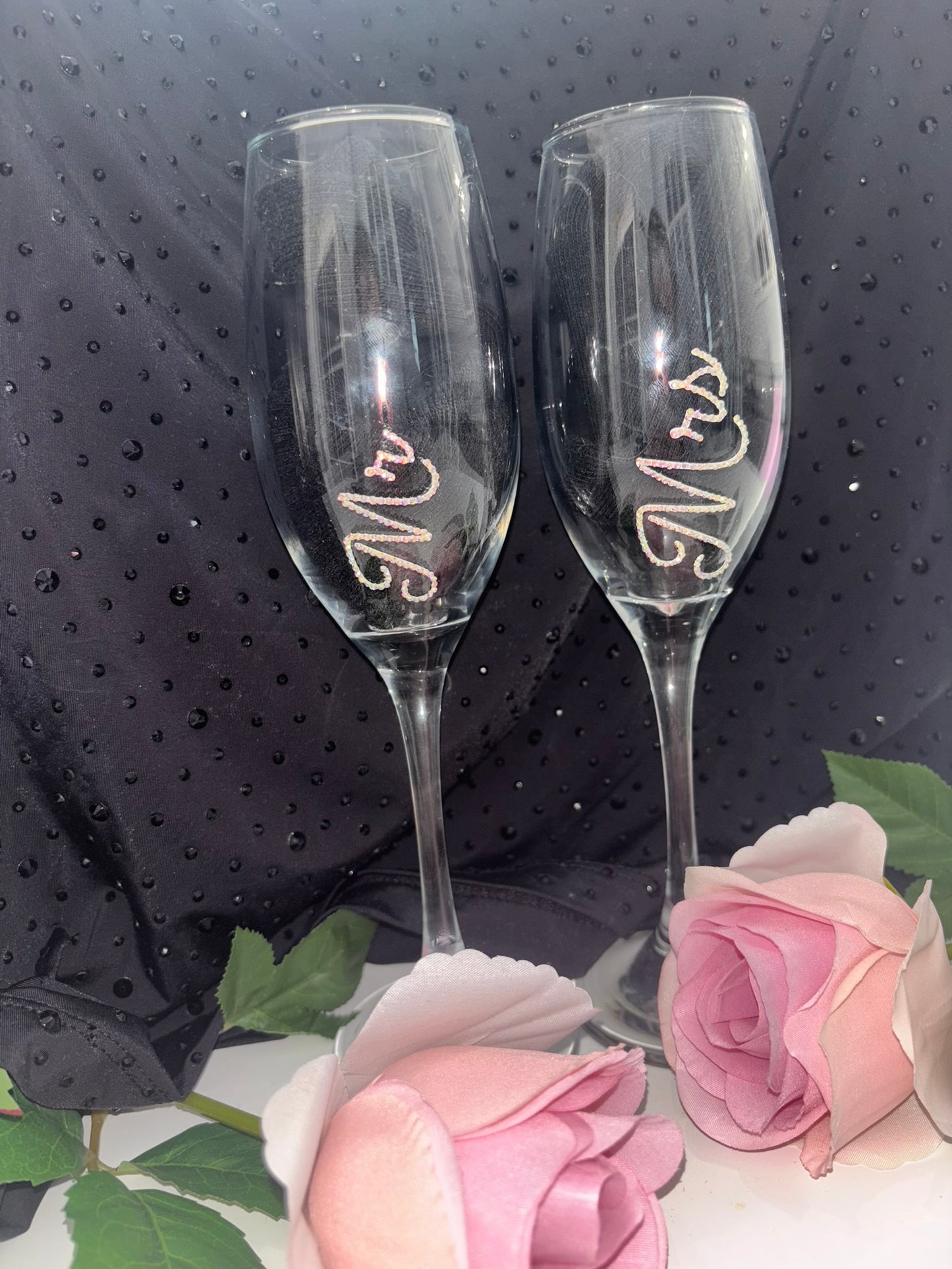 Personalised Champagne Wine Glass