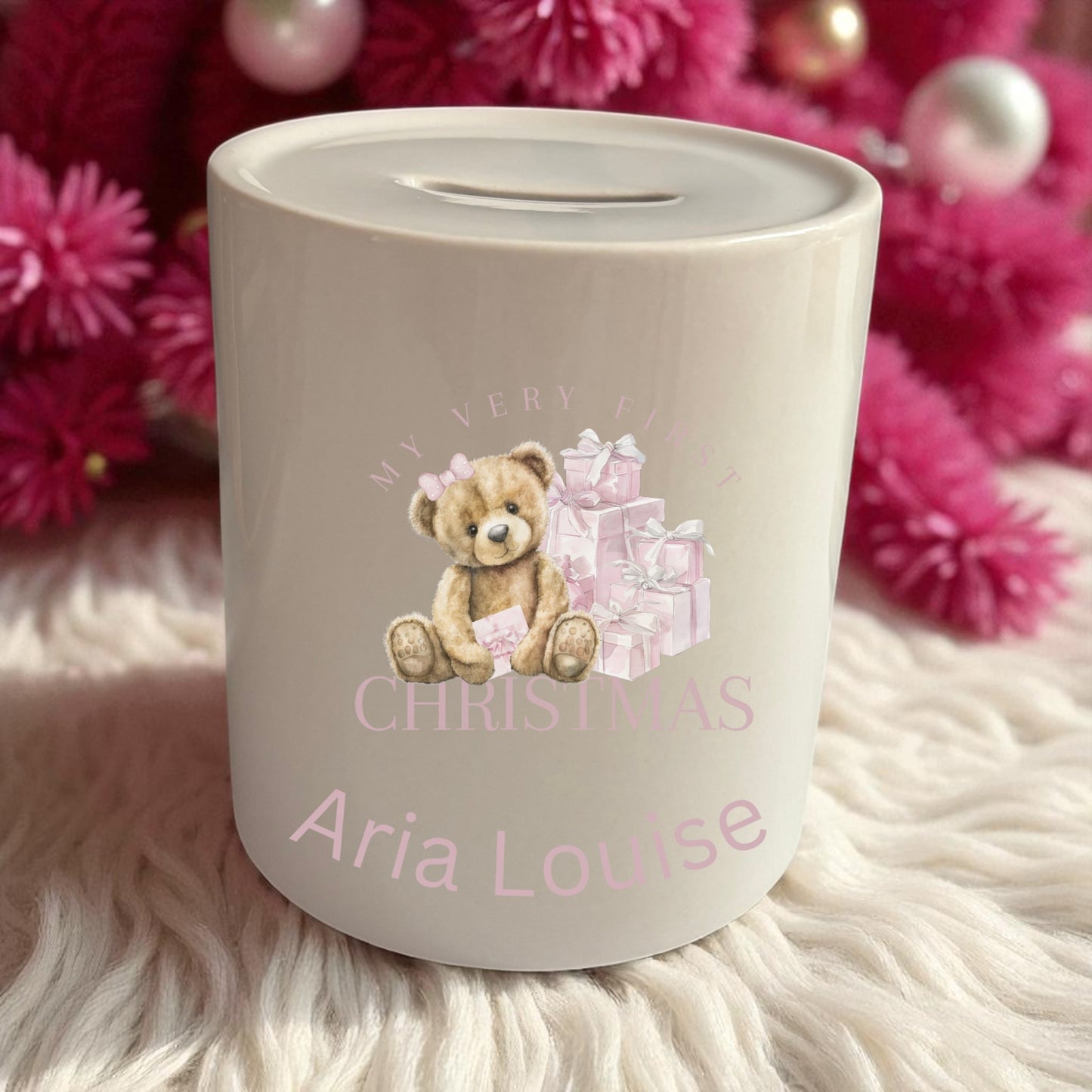 Personalised Ceramic Money Box