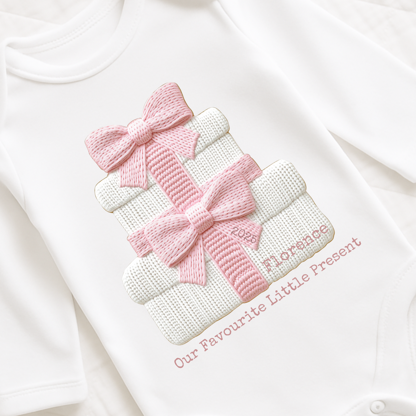 Christmas 2025 Collection Personalised Embroidered Presents Pre-Order