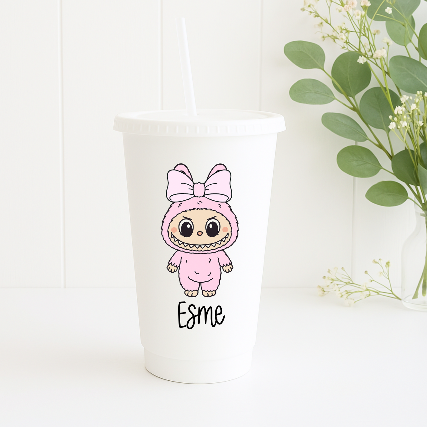16oz Personalised Monster Cold Cups