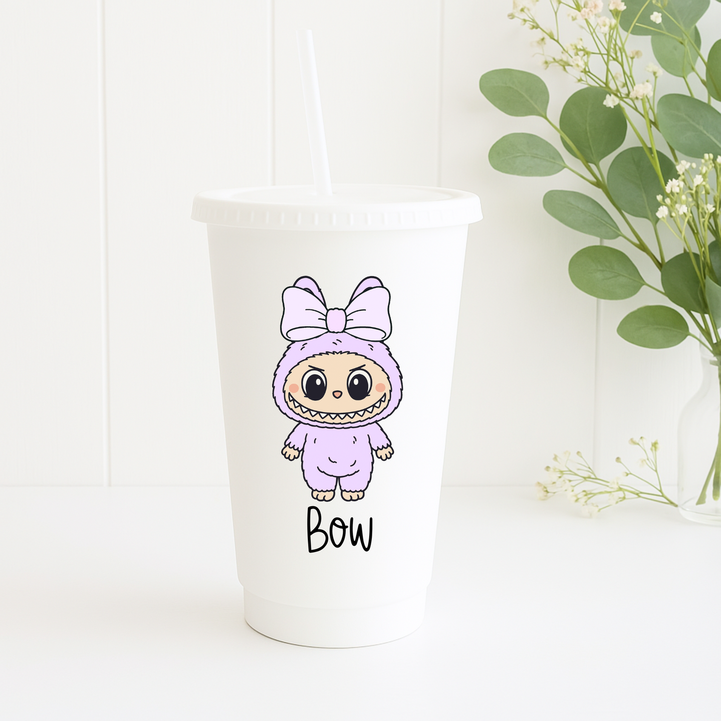 16oz Personalised Monster Cold Cups