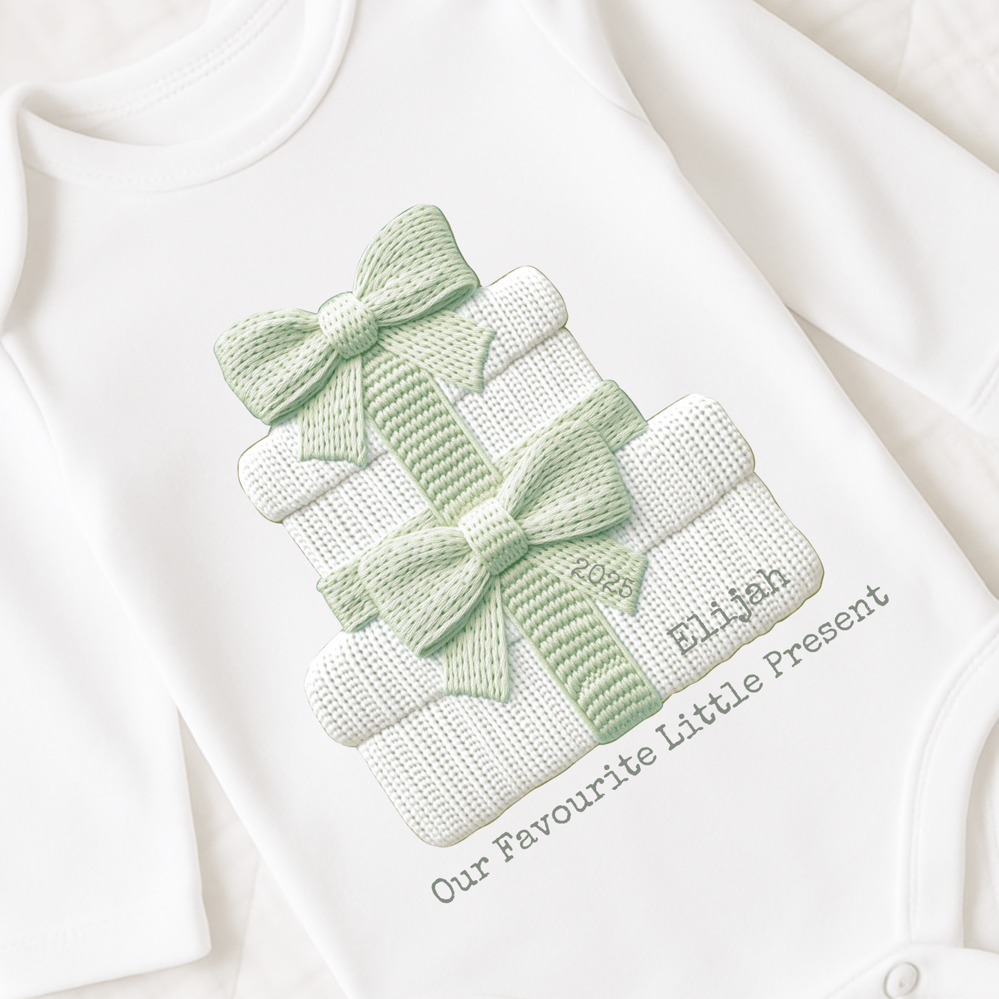 Christmas 2025 Collection Personalised Embroidered Presents Pre-Order