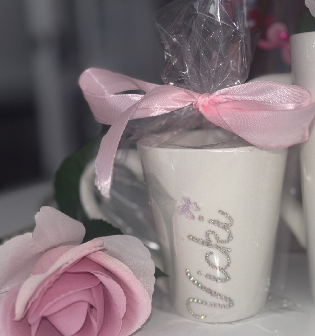 Personalised Diamante Mugs