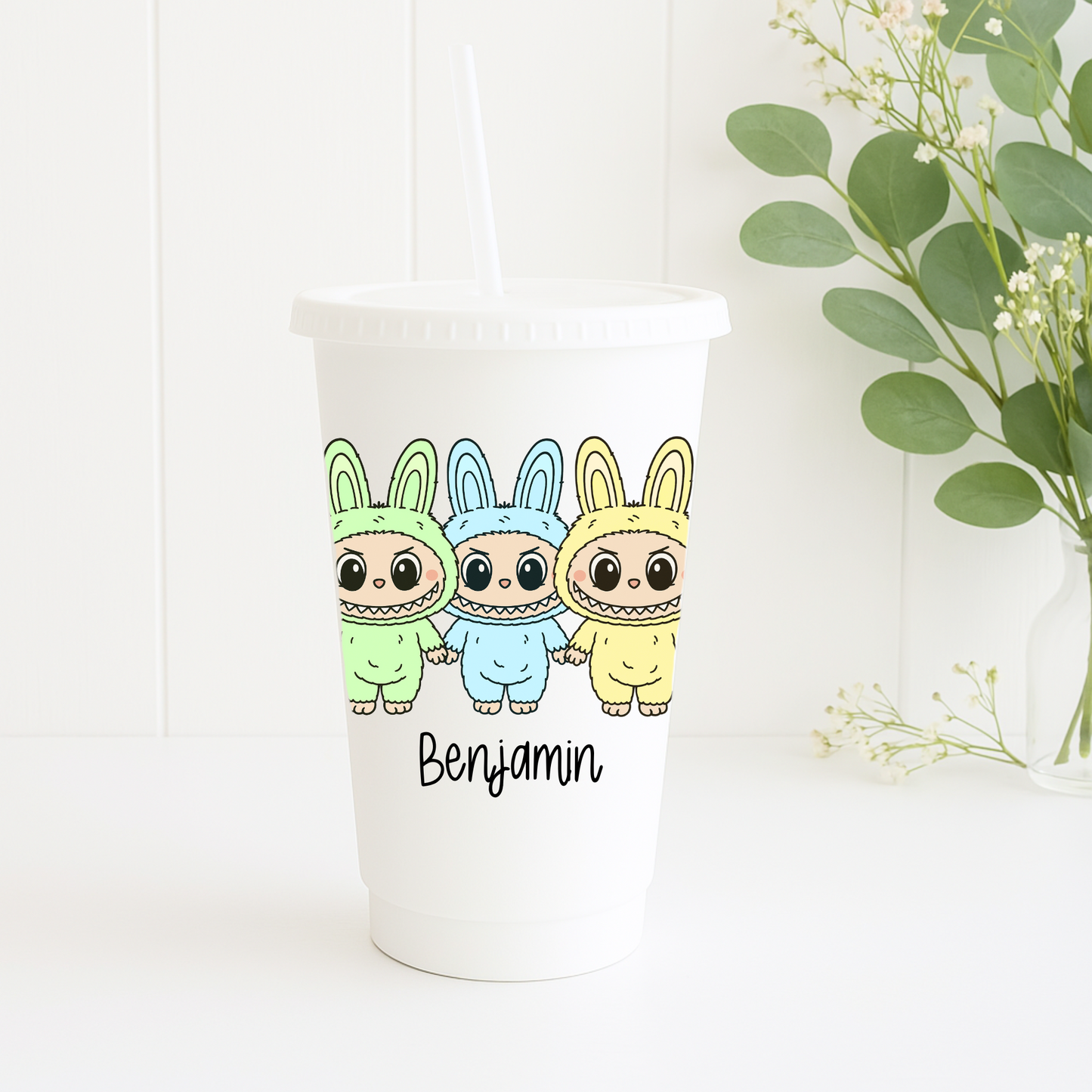 16oz Personalised Monster Cold Cups