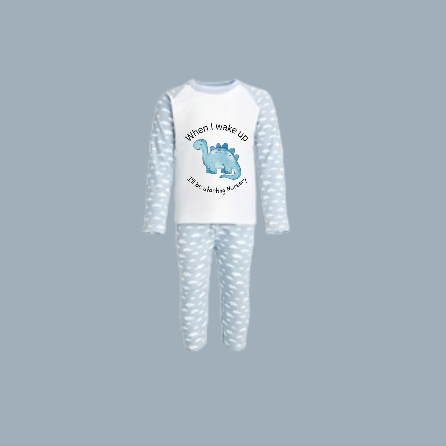Personalised Children's Pyjamas When I wake up...School