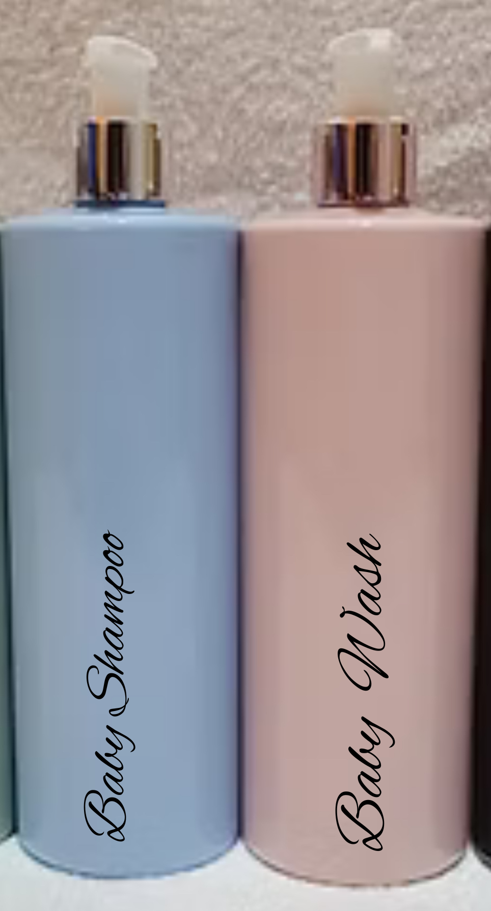 500ml and 250ml Pump Bottles