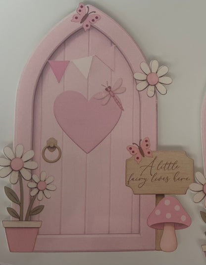 Personalised Acrylic Fairy Door