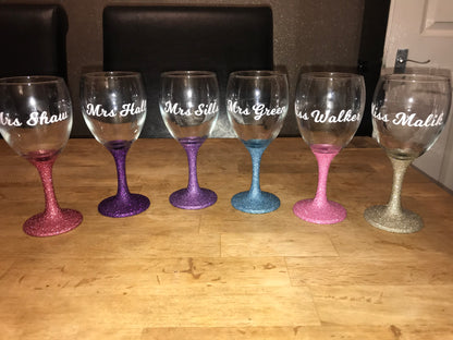 Glitter Glasses