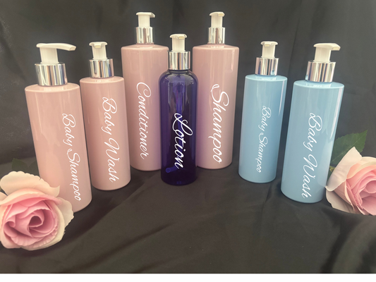 500ml and 250ml Pump Bottles