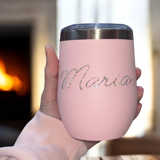Diamante 12oz travel mug