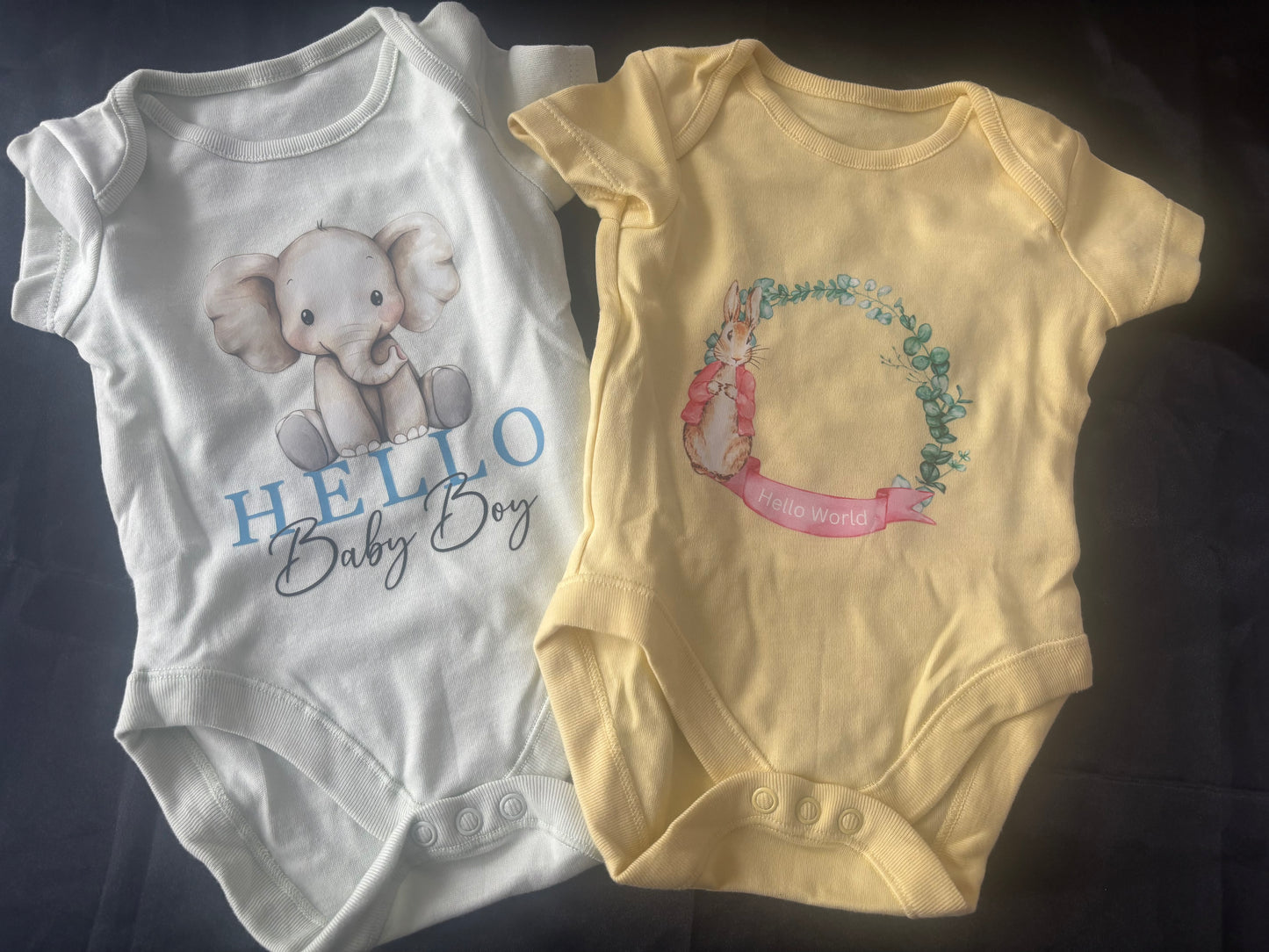 Personalised Baby Vests