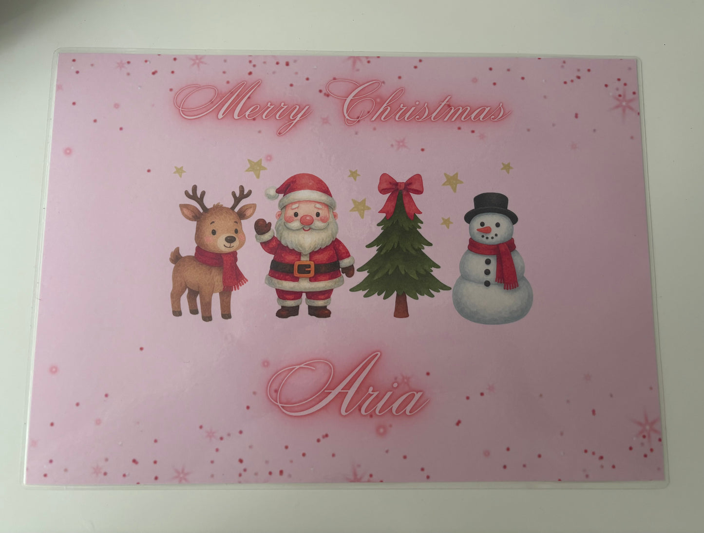 Child’s Christmas Placemat A4