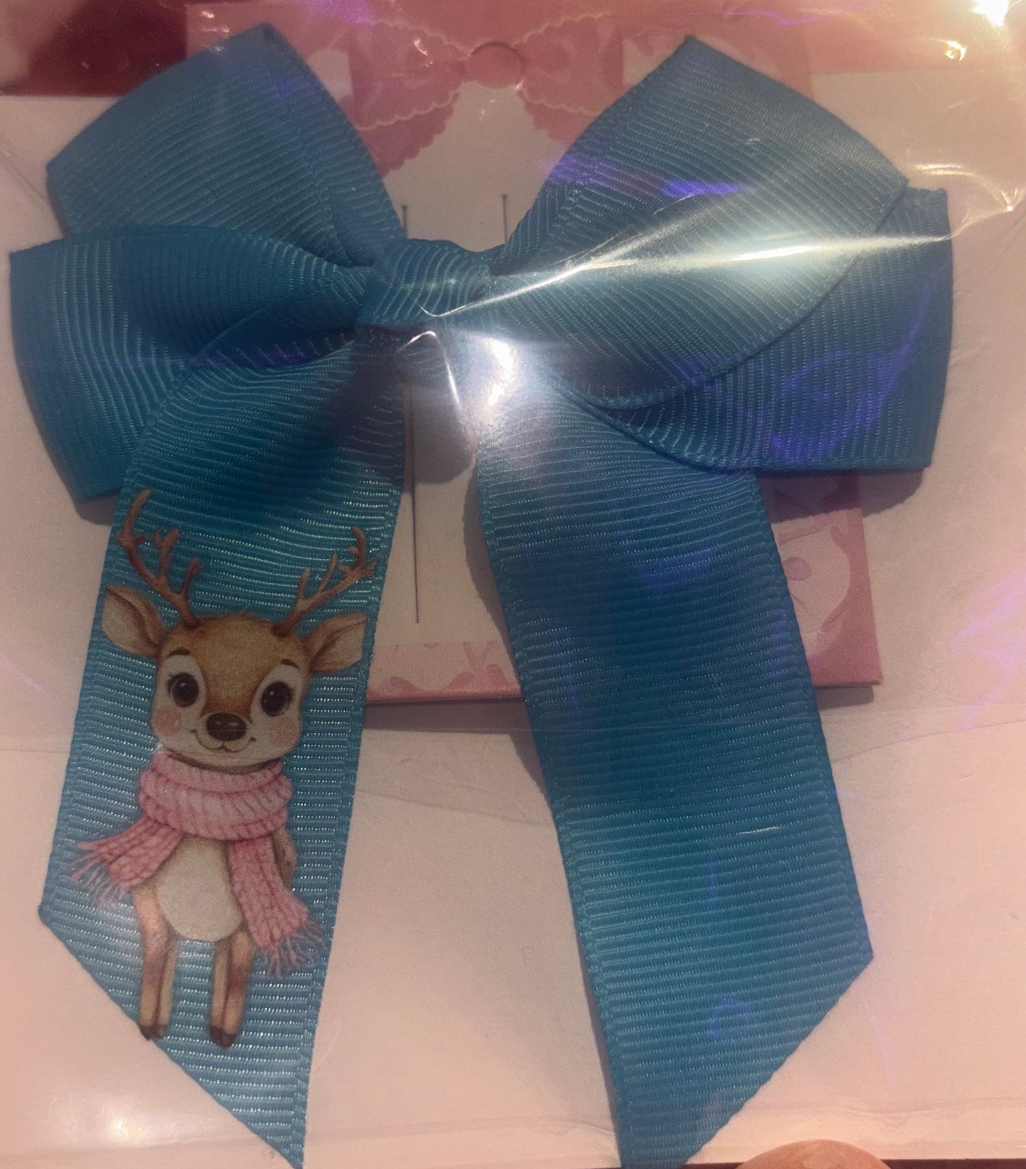 Christmas 4” hair bows