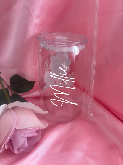 Personalised 16oz plastic Libby Can Unicorn