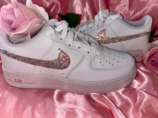 Kids Diamante Air Force 1 Older Kids Junior