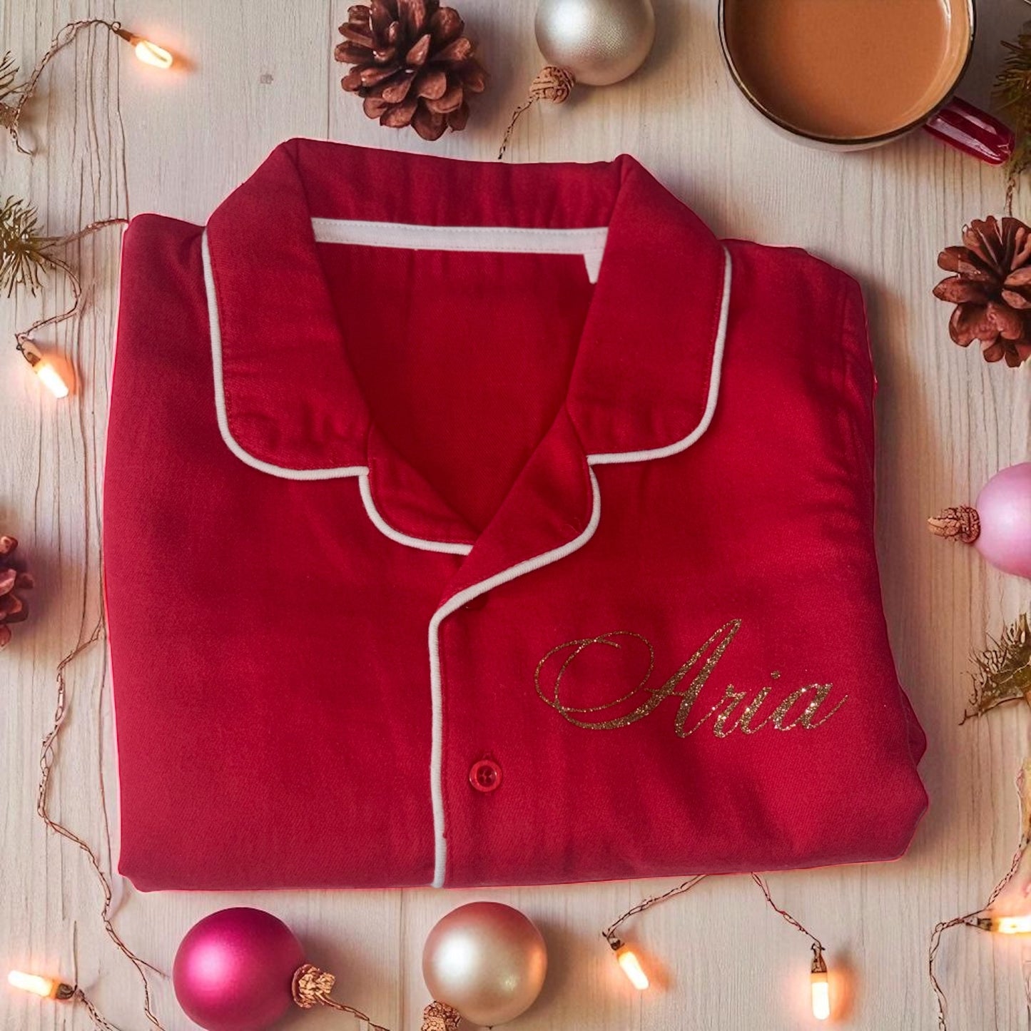 Red Family Matching Pyjamas Children