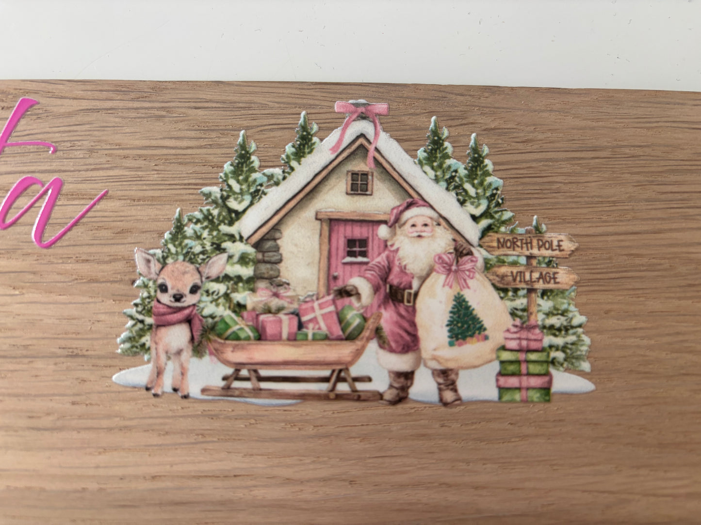 Christmas Eve Santa Snack Board