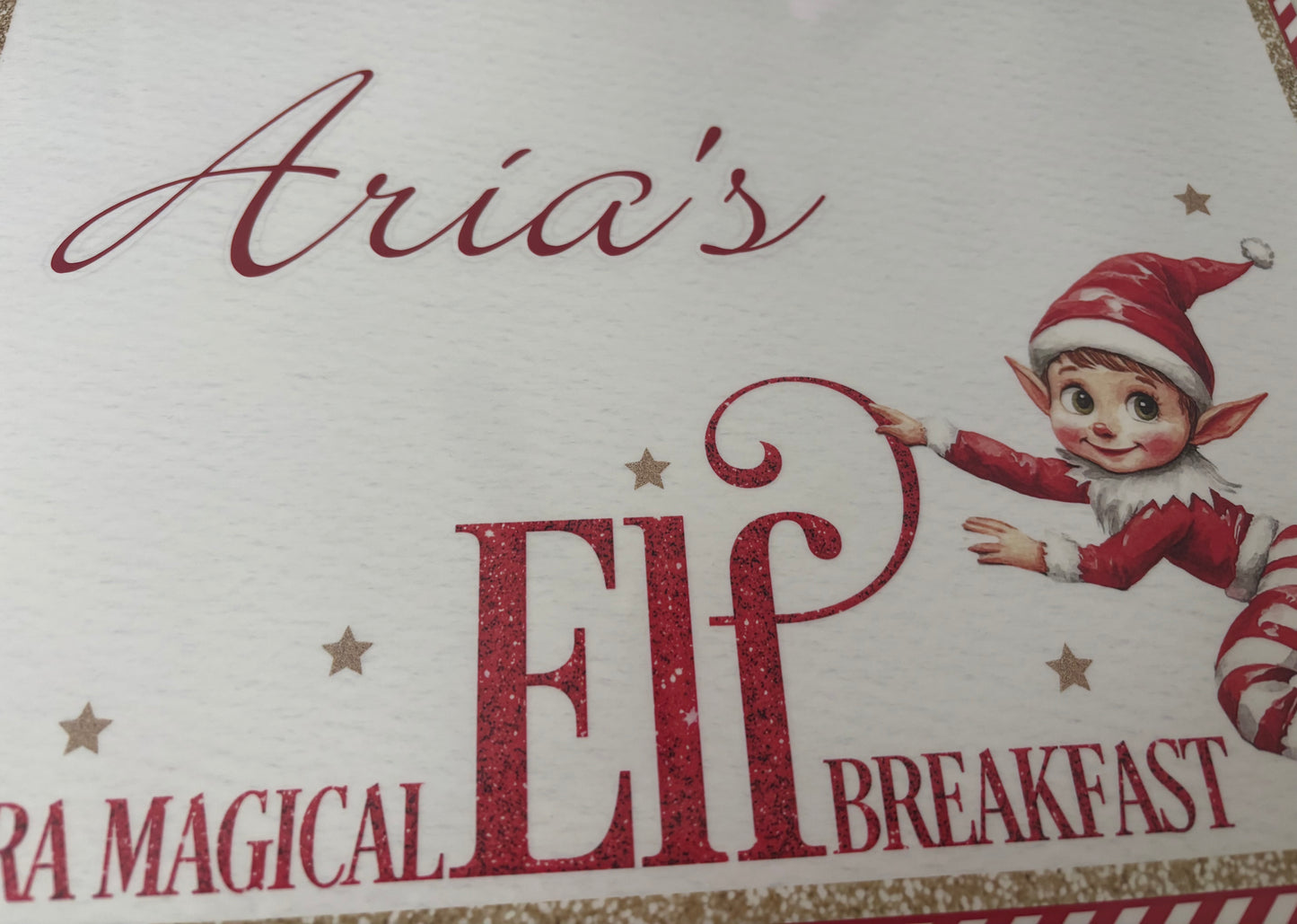 Child’s Christmas Placemat A4