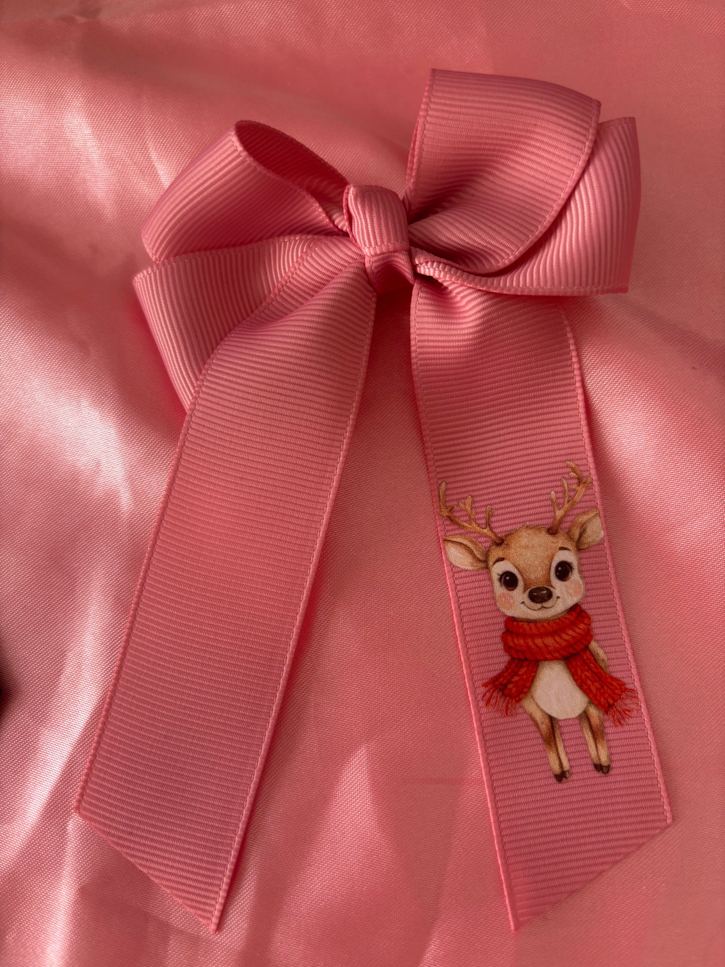 Personalised Christmas Hair Bows