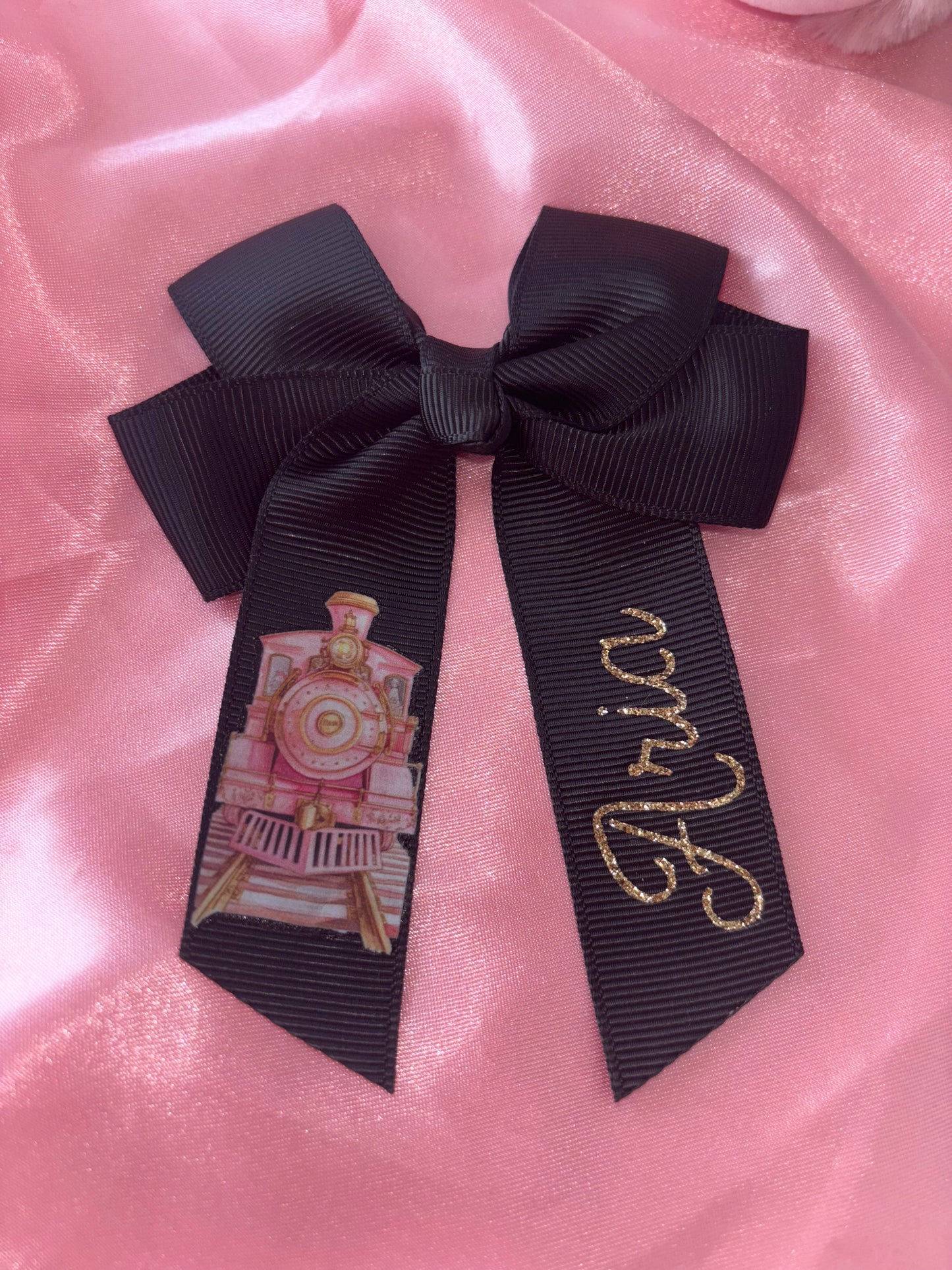 Personalised Christmas Hair Bows