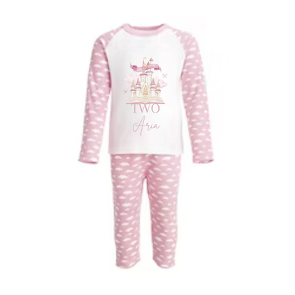 Personalised Children's Pyjamas Birthday, When I wake up