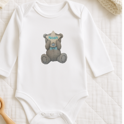 Personalised Babies Vests Birth Announcement Birthday