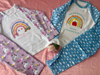 When I wake up I’ll be Starting Nursery Pyjamas