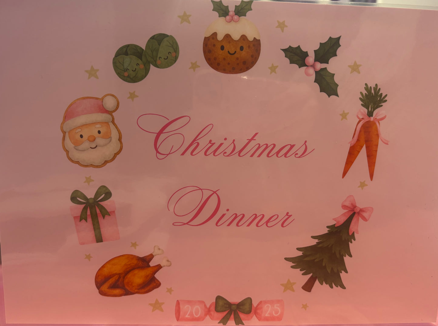 Child’s Christmas Placemat A4