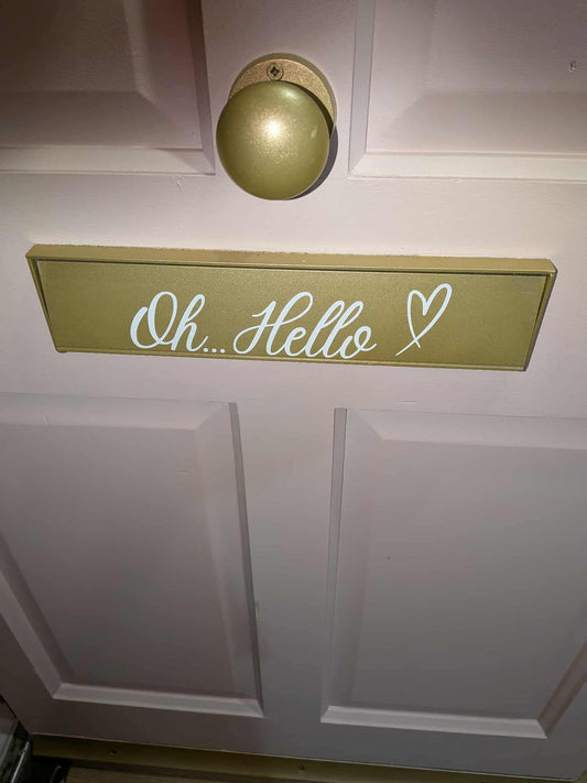 Oh…Hello Letterbox Decal