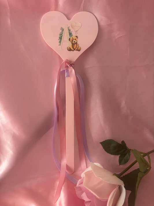 Acrylic Heart Wand