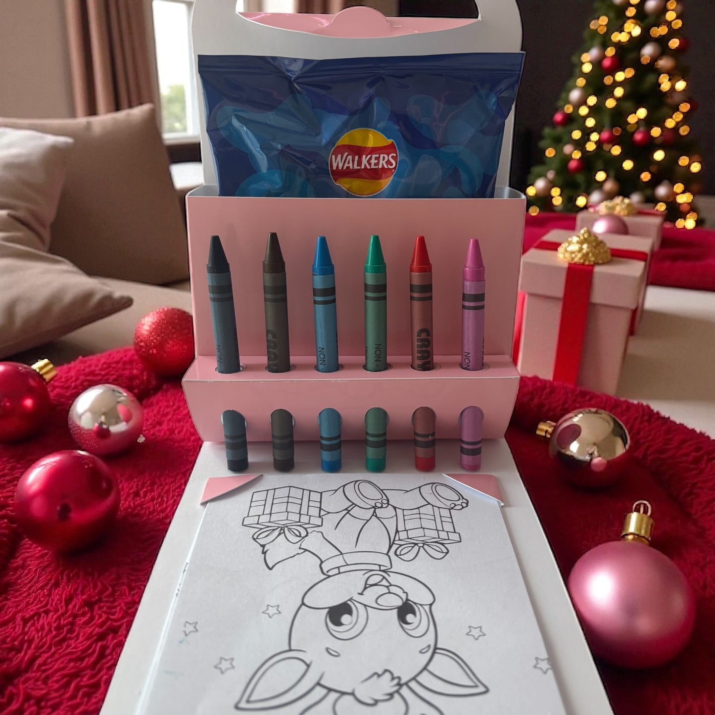 Children’s Christmas activity case