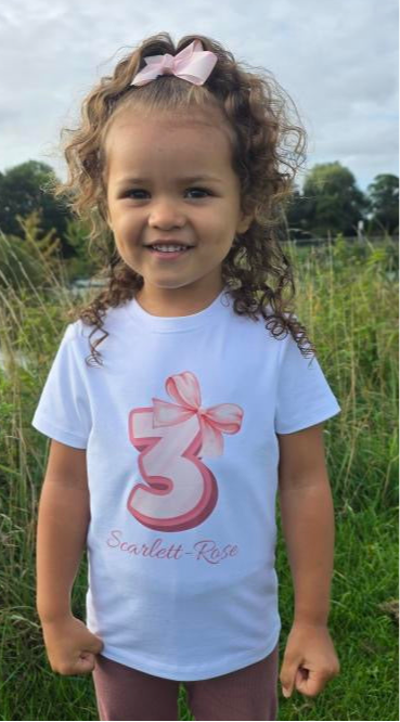 Personalised Birthday T-Shirt