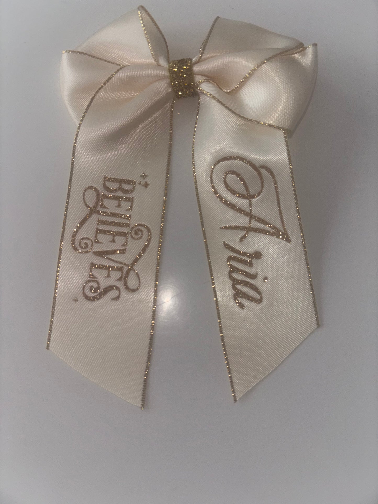 Glitter Centre Hair Bows