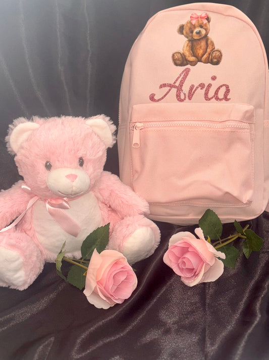 Personalised Mini Backpack School Sports Everyday