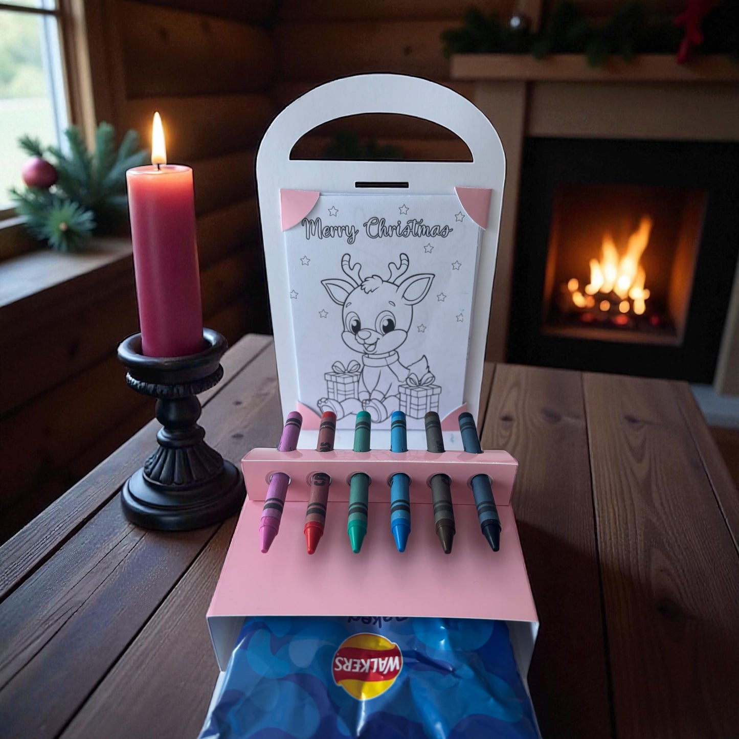 Children’s Christmas activity case