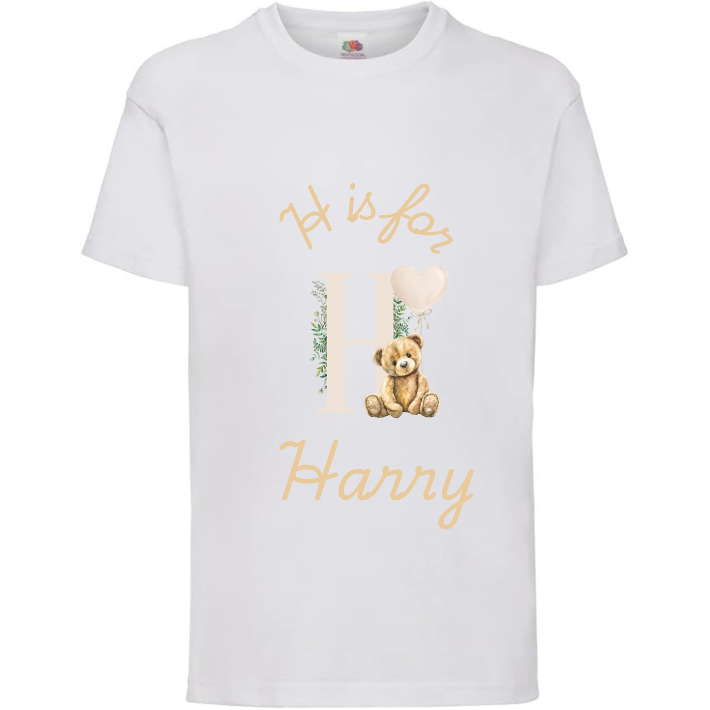 Personalised T shirt Children's Name Fairy Princess Birthday