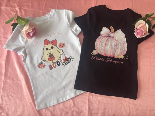 Halloween T-Shirt Trick or Treating for bows